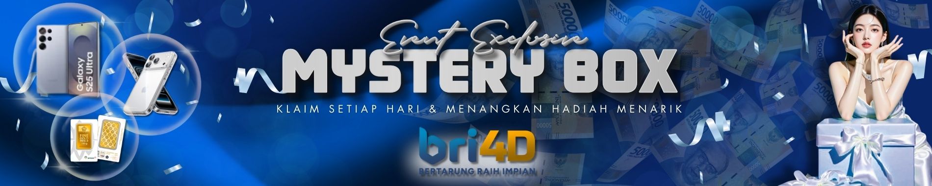 BRI4D EVENT MYSTERY BOX EKSLUSIVE